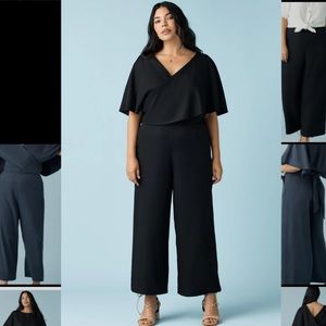 SOLD Vetta two piece cape jumpsuit